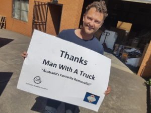 thanks man with a truck